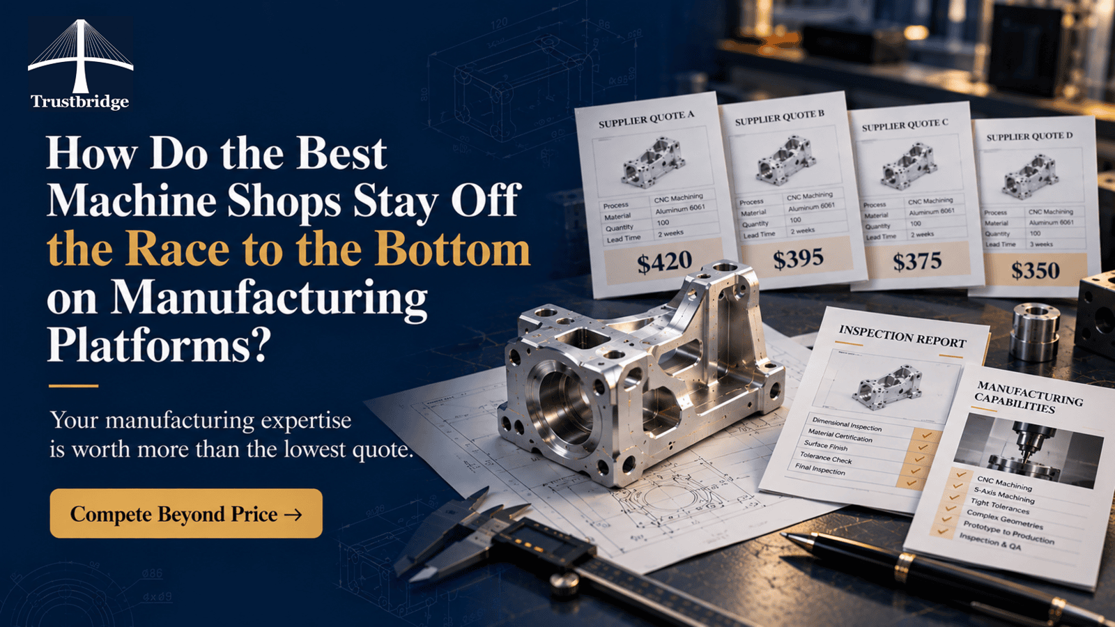 How Do the Best Machine Shops Stay Off the Race to the Bottom on Manufacturing Platforms?